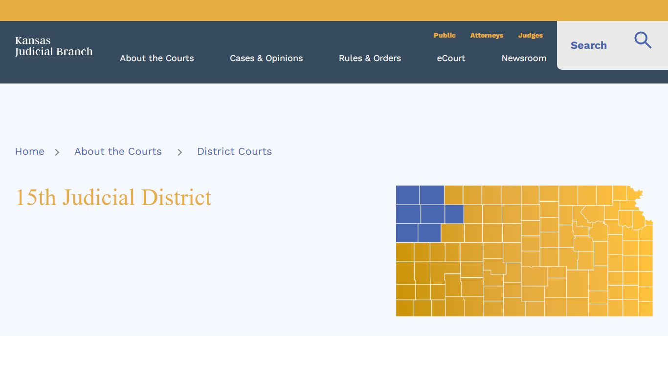 KS Courts - 15th Judicial District